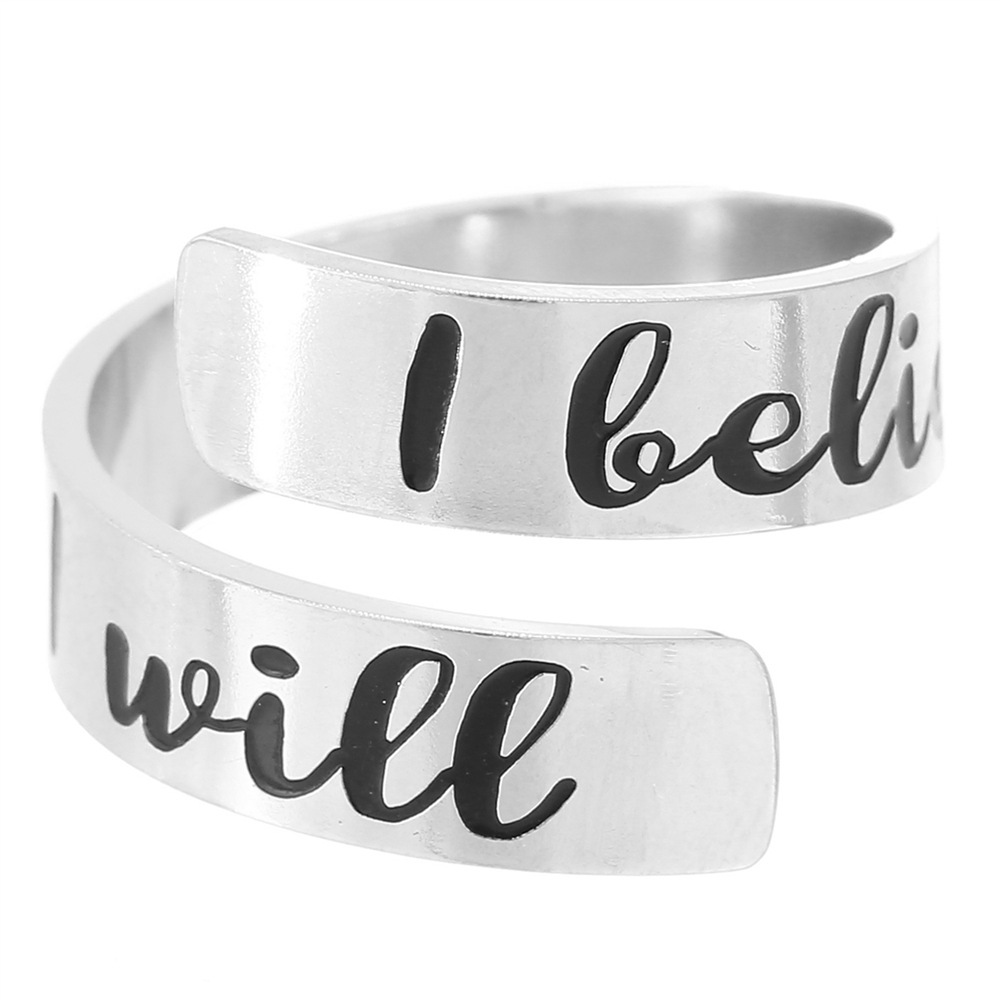 Europe and the United States accessories couple accessories lettering ring more love words heart-shaped couple ring
Europe and the United States accessories couple accessories lettering ring more love words heart-shaped couple ring