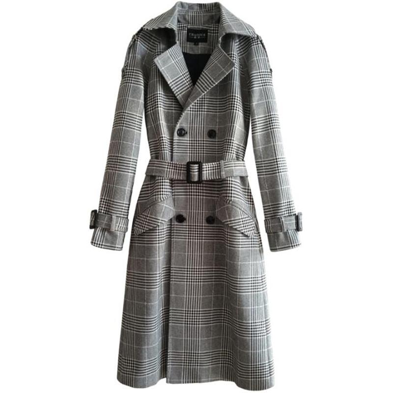 Men' Trench Coats Mens Man Plaid Long Coat Men Double-breasted Clothes Slim Fit Overcoat Sleeve Spring Autumn Fashion British Kh, Khaki
Men' Trench Coats Mens Man Plaid Long Coat Men Double-breasted Clothes Slim Fit Overcoat Sleeve Spring Autumn Fashion British Kh, Khaki