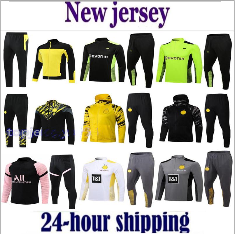 2022 Mens HAALAND soccer tracksuit full zip jacket Hoodie 21 22 Men REUS Half zipper football training suit 2021 survetement chandal jogging, Black
2022 Mens HAALAND soccer tracksuit full zip jacket Hoodie 21 22 Men REUS Half zipper football training suit 2021 survetement chandal jogging, Black