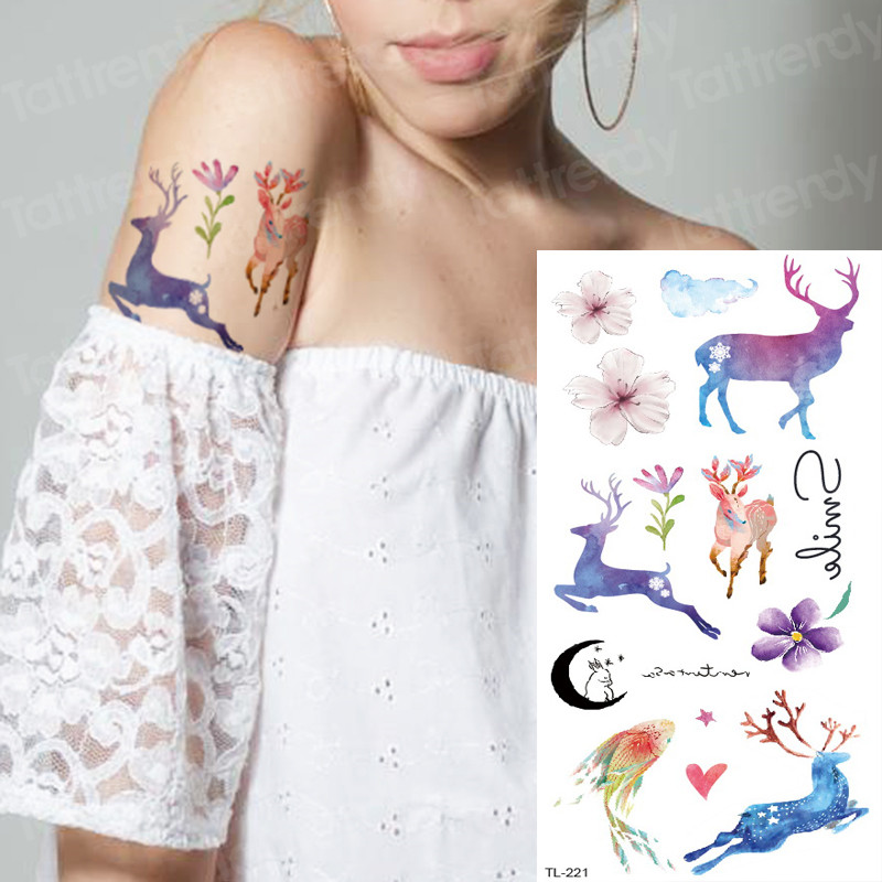 Waterproof temporary tattoos sticker tattoo stickers fake sleeves tatoo arm rose wolf owl flower dolphin sea swallow girls woman tatoos body art decals animals 
Waterproof temporary tattoos sticker tattoo stickers fake sleeves tatoo arm rose wolf owl flower dolphin sea swallow girls woman tatoos body art decals animals