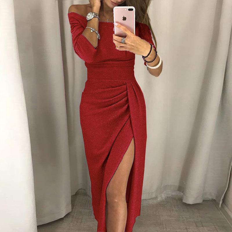 Casual Dresses 2021 Plus Size Dress Ladies Evening Sequined Slim Fit Fashion Party Sexy Long Skirt Elegant Dres, Black;gray
Casual Dresses 2021 Plus Size Dress Ladies Evening Sequined Slim Fit Fashion Party Sexy Long Skirt Elegant Dres, Black;gray