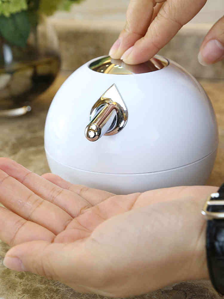 380ML Spherical Soap Dispenser Lotion Sanitizer Dispenser Bottle with Rust Proof Stainless Steel Pump for Kitchen Bathroom