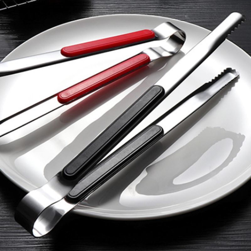 Rvs Bbq Tang Barbecue Food Clip Ice Tong Meat Salad Toast Bread Klem Kitchen Accessories Tool