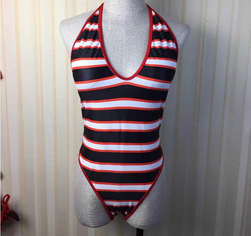 Maillot de bain pour femmes Sexy Bikini Sexy Style Maillot de bain Summer Beach Lettres Lettres de bain Imprimé Contraste Couleur Taille S-L 2021