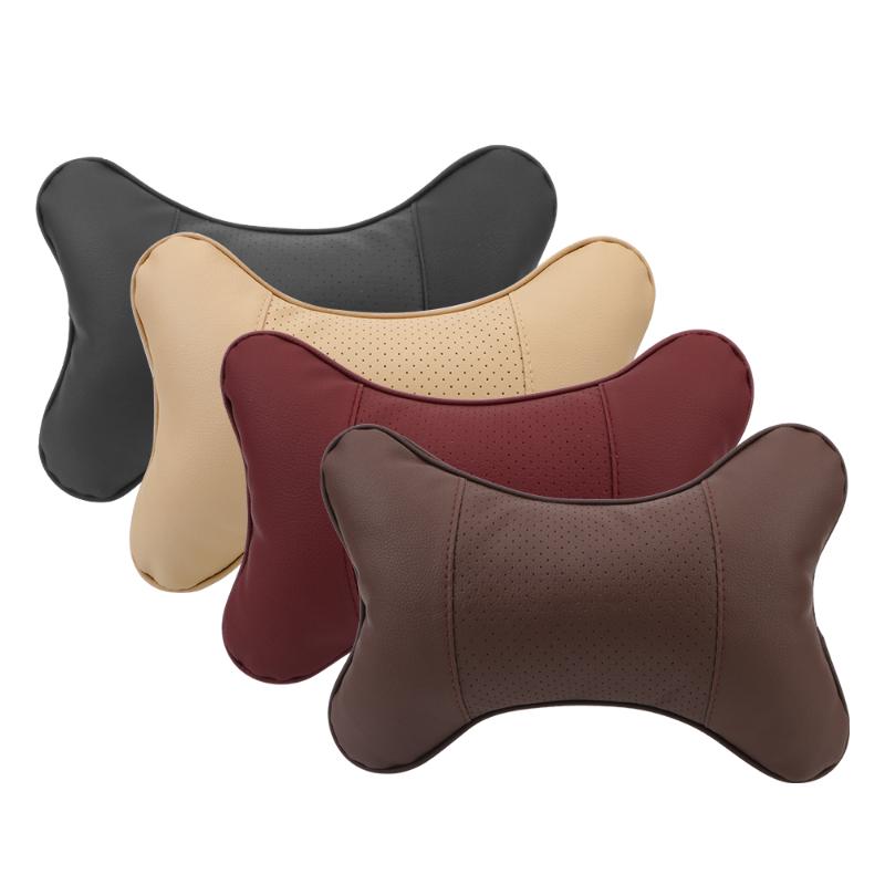 Seat Cushions Comfortable Car Pillows Headrest Pad Mat For Neck Head Pain Relief Filled Fiber Pack PU Leather Automotive Accessories Univers
Seat Cushions Comfortable Car Pillows Headrest Pad Mat For Neck Head Pain Relief Filled Fiber Pack PU Leather Automotive Accessories Univers