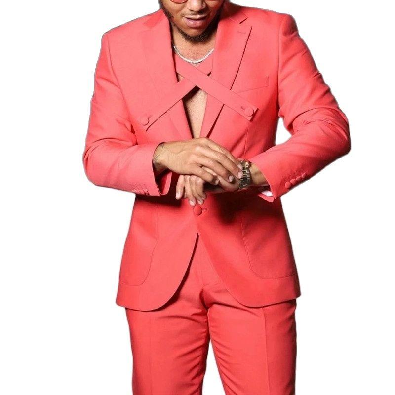 Men's Suits & Blazers Arrival Special Design Notch Lapel Single Breasted Men 2 Pieces Terno Masculino Groom Wedding Prom Party Slim Fit Wear, White;black
Men's Suits & Blazers Arrival Special Design Notch Lapel Single Breasted Men 2 Pieces Terno Masculino Groom Wedding Prom Party Slim Fit Wear, White;black