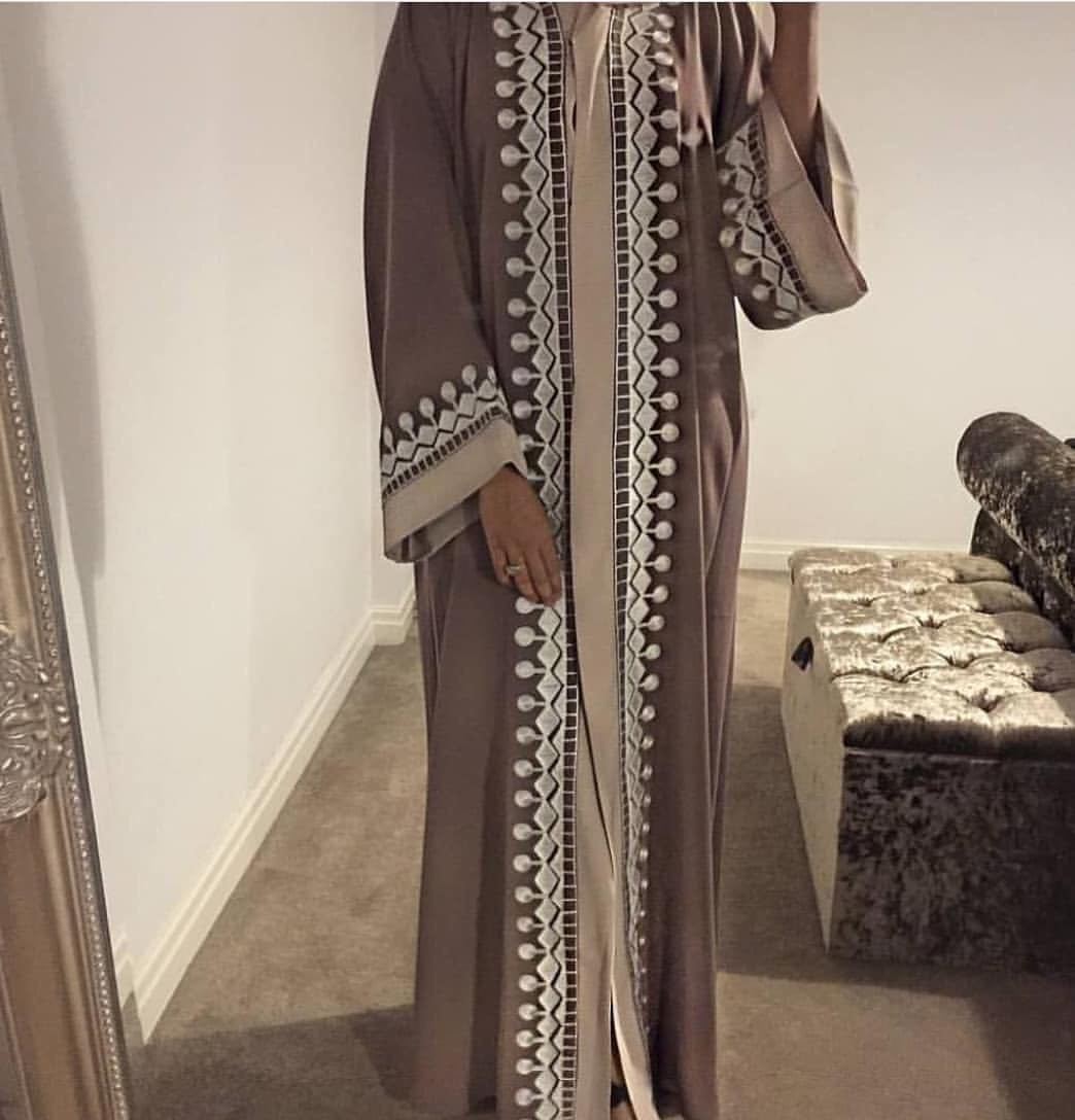 Elegant Lace Appliques Moroccan Kaftan Evening Dress For Special Ocns