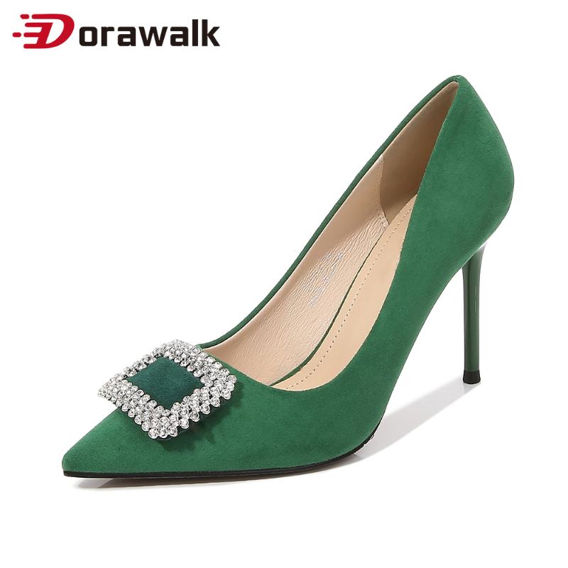 Dress Shoes Plus Size 46 Flock Suede For Women High Heels CM Pumps Pointed Toe Stilettos Red Crystal Wedding Bride Party Mujer, Black
Dress Shoes Plus Size 46 Flock Suede For Women High Heels CM Pumps Pointed Toe Stilettos Red Crystal Wedding Bride Party Mujer, Black