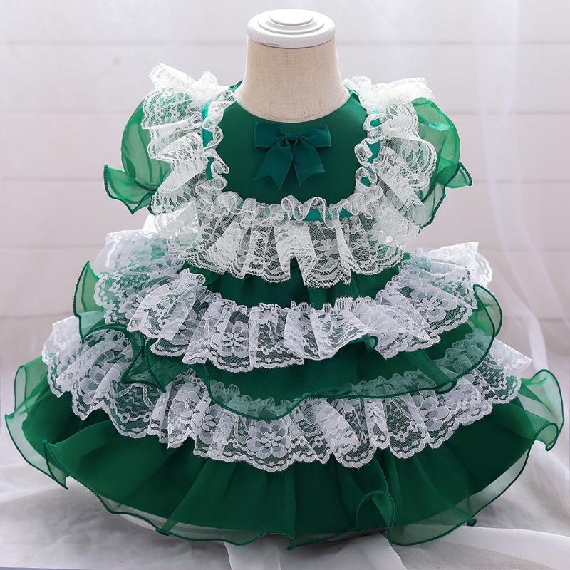 Girl's Dresses 2021 Summer Girls Spanish Dress Kids Lolita Princess Wedding Birthday Party Lace Ball Gown Baby Girl Boutique Clothing, Green
Girl's Dresses 2021 Summer Girls Spanish Dress Kids Lolita Princess Wedding Birthday Party Lace Ball Gown Baby Girl Boutique Clothing, Green