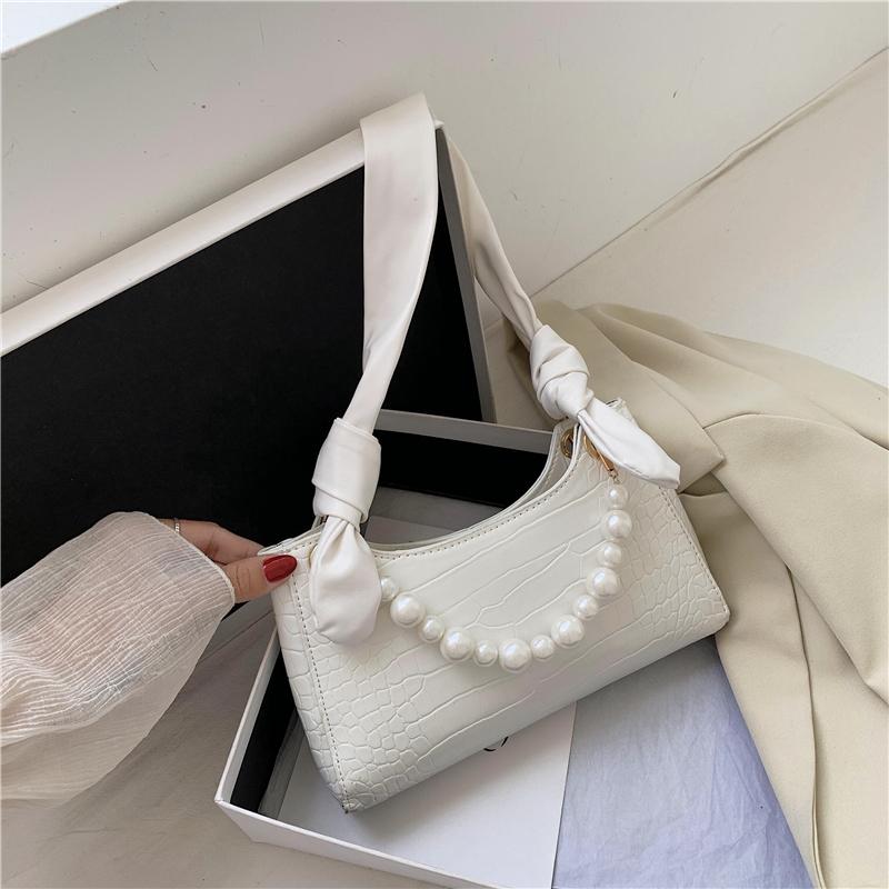 Evening Bags PU Leather Women Underarm Pearl Chain Strap Ladies Small Square Shoulder Bag Female Pouch Armpit Clutch Purse Handbags, Black
Evening Bags PU Leather Women Underarm Pearl Chain Strap Ladies Small Square Shoulder Bag Female Pouch Armpit Clutch Purse Handbags, Black