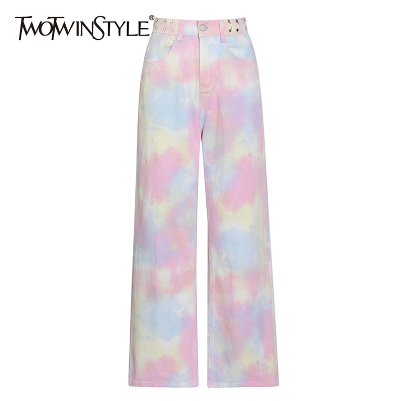 Hit Color Full Length Denim Trousers For Women High Waist Casual Loose Wide Leg Pants Female Korean Spring Clothing 210521, Aspicture1
Hit Color Full Length Denim Trousers For Women High Waist Casual Loose Wide Leg Pants Female Korean Spring Clothing 210521, Aspicture1