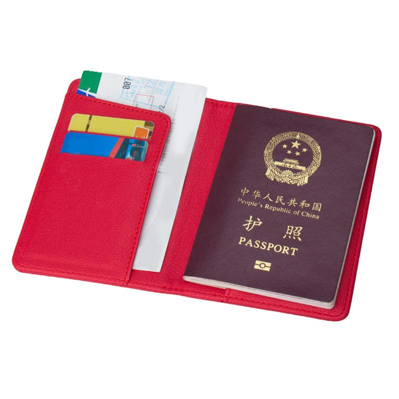 Card Holders Dedicated Nice Travel Passport Case ID Cover Holder Protector Organizer Solid Color Ticket Pouch Bag