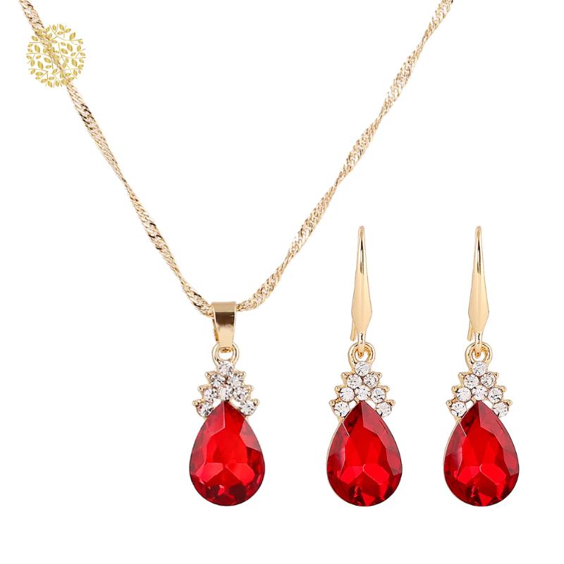 Earrings & Necklace 2Pcs/Set And Earring CharmsJewelry Set Luxurious Crystal Wedding Jewelry Sets Boho Jewellery DWH5, Silver
Earrings & Necklace 2Pcs/Set And Earring CharmsJewelry Set Luxurious Crystal Wedding Jewelry Sets Boho Jewellery DWH5, Silver