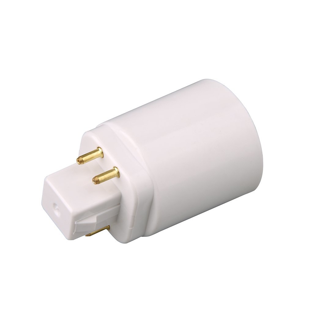 LED Light Lamp Adapter GX24Q About E27 Lamp Holder Socket Converter 4 Pin Screen-based Lamp Extender Base Socket