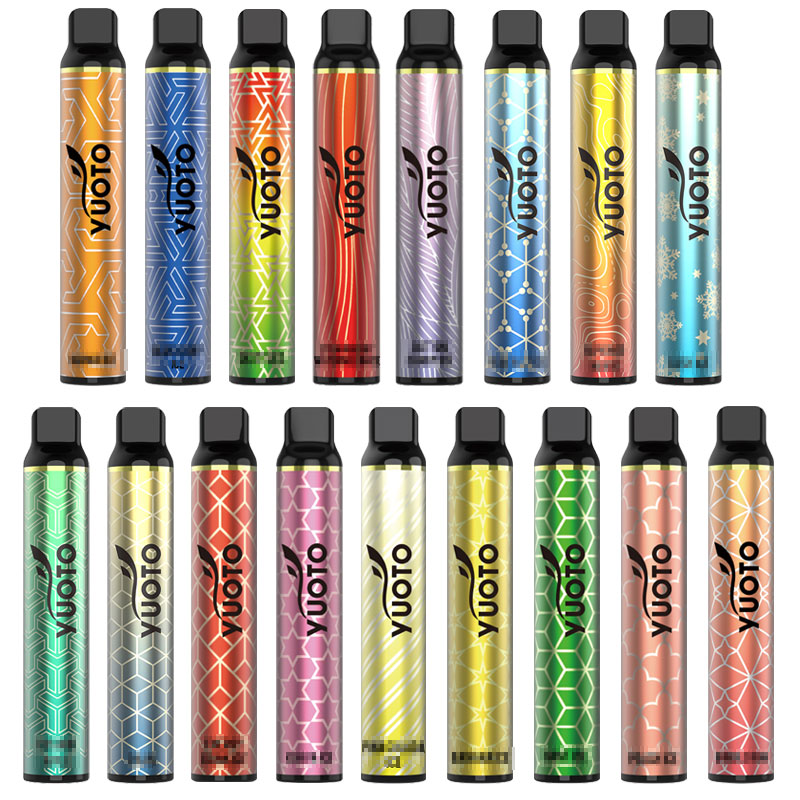 Yuoto Luscious 3000 Puffs Vapes Cigarette 8ml Pods 1350mAh battery 22 colors Disposable E-cigarette Kit
Yuoto Luscious 3000 Puffs Vapes Cigarette 8ml Pods 1350mAh battery 22 colors Disposable E-cigarette Kit