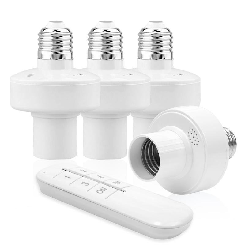 Lamp Holders & Bases Wireless Remote Control E27 Light Socket Holder Set 20M Range On/Off Switch For WiFi Smart Bulb
Lamp Holders & Bases Wireless Remote Control E27 Light Socket Holder Set 20M Range On/Off Switch For WiFi Smart Bulb