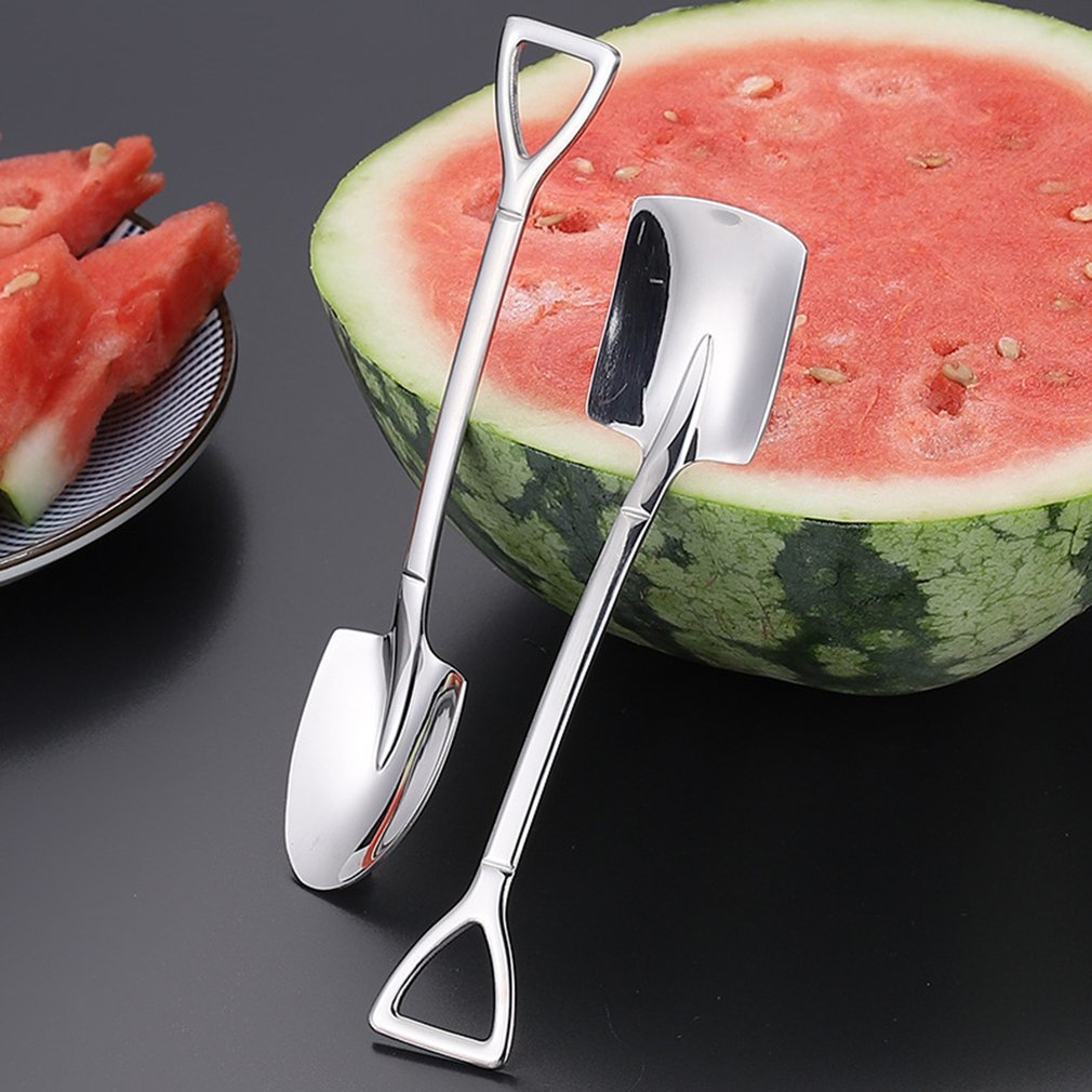 Stainless steel Lepel Watermelon Cake Lepel Longe Steel Constipation Western Food Scoop Ice Cream Tool Required Summer