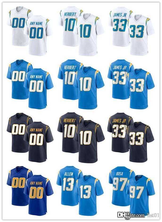 custom Los AngelesChargersJersey 13 Keenan Allen 70 Rashawn Slater 33 Derwin James 97 Bosa 10 Justin Herbert Football Jerseys, Black;red
custom Los AngelesChargersJersey 13 Keenan Allen 70 Rashawn Slater 33 Derwin James 97 Bosa 10 Justin Herbert Football Jerseys, Black;red