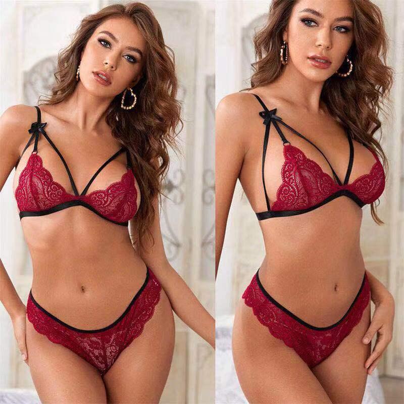 Bras Ladies Sexy Lace Temptation Super Fairy Mesh Transparent Perspective Bra Thong Suit Underwear Set, Green
Bras Ladies Sexy Lace Temptation Super Fairy Mesh Transparent Perspective Bra Thong Suit Underwear Set, Green