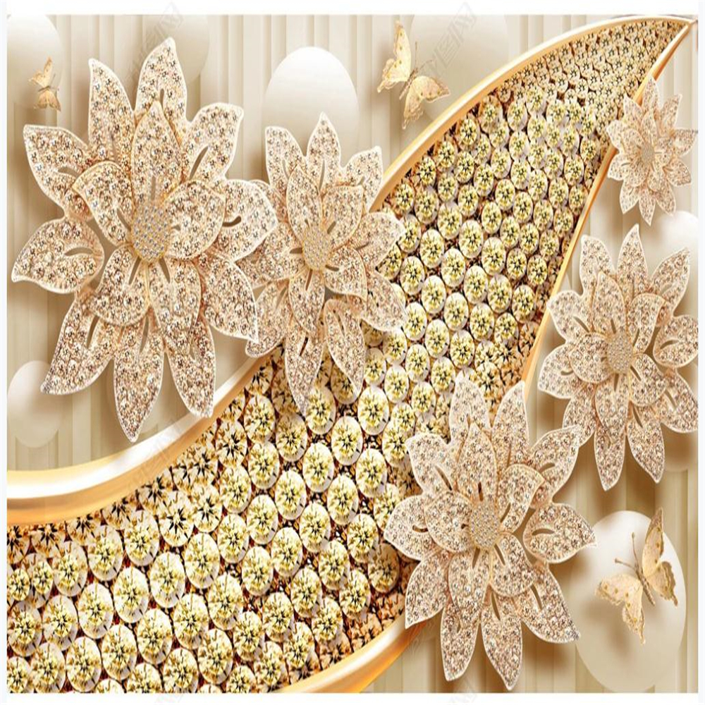 stereoscopic wallpaper beautiful scenery wallpaper European style jewelry wallpapers 3D background wall, Gold
stereoscopic wallpaper beautiful scenery wallpaper European style jewelry wallpapers 3D background wall, Gold