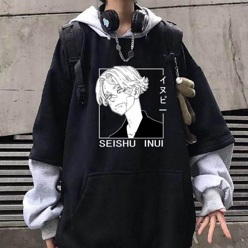 Men's Hoodies & Sweatshirts 2021 Tokyo Revengers SEISHU INUI Men Women Harajuku Aesthetic Kurokawa Izana Unisex Long Sleeve Patchwork Sweats, Red
Men's Hoodies & Sweatshirts 2021 Tokyo Revengers SEISHU INUI Men Women Harajuku Aesthetic Kurokawa Izana Unisex Long Sleeve Patchwork Sweats, Red