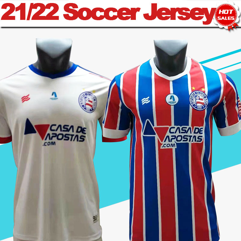 Esporte Clube Bahia Football Jerseys home White Soccer Jersey 20/21 short sleeve away Red Blue shirts uniforms2021/2022, Away jersey
Esporte Clube Bahia Football Jerseys home White Soccer Jersey 20/21 short sleeve away Red Blue shirts uniforms2021/2022, Away jersey