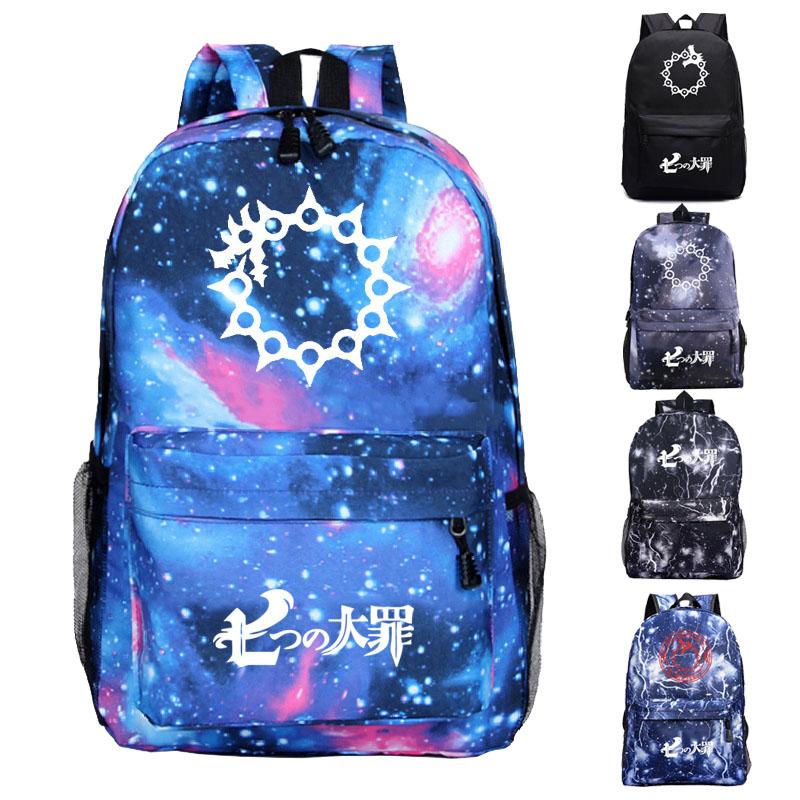 Backpack Mochila The Seven Deadly Sins Backpacks Boys Girls School Bag Student Bookbag Dragon's Sin Of Wrath Teens Bagpack
Backpack Mochila The Seven Deadly Sins Backpacks Boys Girls School Bag Student Bookbag Dragon's Sin Of Wrath Teens Bagpack