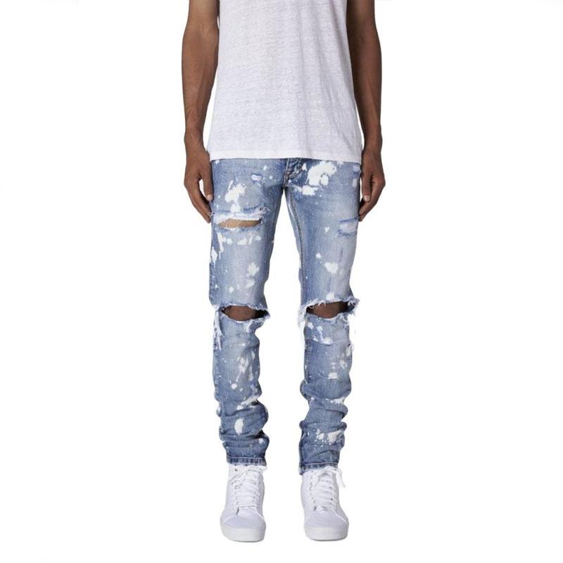 Men' Jeans Men Quilted Embroidered Skinny Ripped Grid Stretch Denim Pants MAN Elastic Waist Jogging Causal Hole Trousers, Light blue
Men' Jeans Men Quilted Embroidered Skinny Ripped Grid Stretch Denim Pants MAN Elastic Waist Jogging Causal Hole Trousers, Light blue