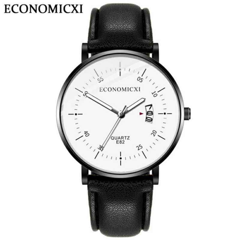 Men Watch Luxury Brand Fashion Ultra-thin Calendar Quartz Wrist Watch Leisure Leather Strap Watches The Clock Relogio Masculino, Brown
Men Watch Luxury Brand Fashion Ultra-thin Calendar Quartz Wrist Watch Leisure Leather Strap Watches The Clock Relogio Masculino, Brown