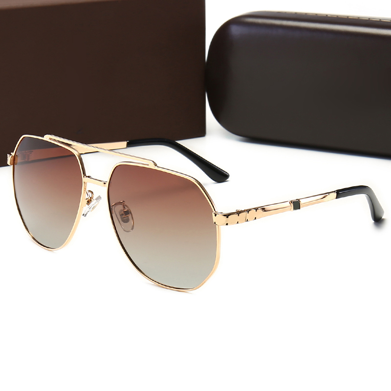 High Quality Fashion Sunglasses Luxury Men's Sunglassess with UV Protection Function Metal Fashionable Ladies Glasses Case, White;black
High Quality Fashion Sunglasses Luxury Men's Sunglassess with UV Protection Function Metal Fashionable Ladies Glasses Case, White;black