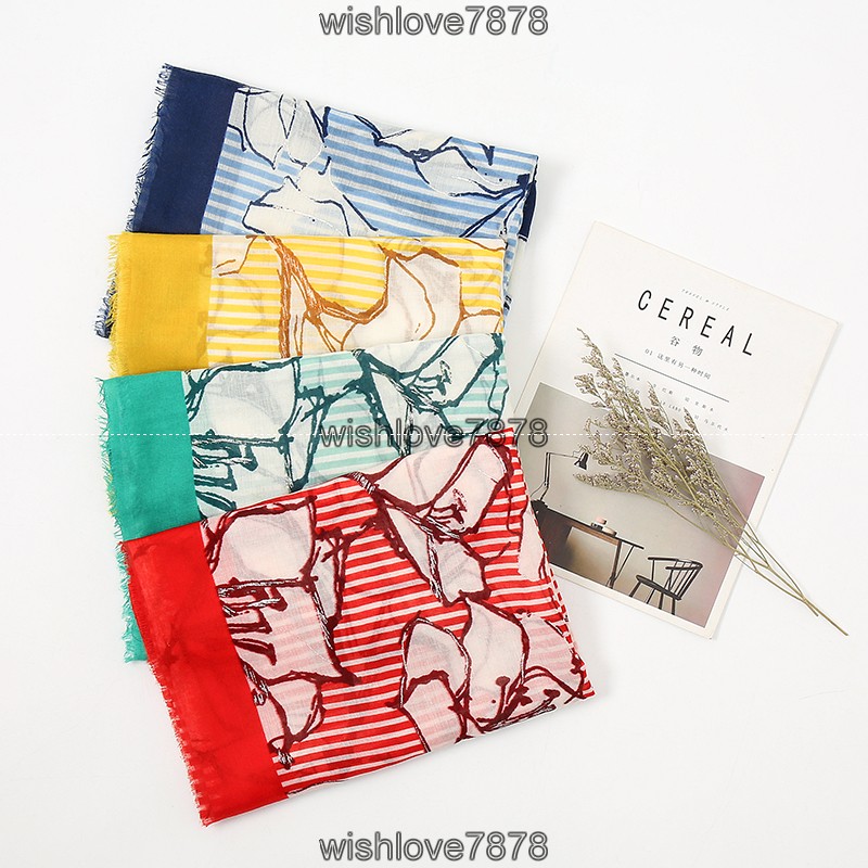 Flower Striped Line Tassel Cotton Scarf Women Print Shawls and Wraps Pashmina Stole Muslim Hijab Snood 180*85cm
Flower Striped Line Tassel Cotton Scarf Women Print Shawls and Wraps Pashmina Stole Muslim Hijab Snood 180*85cm