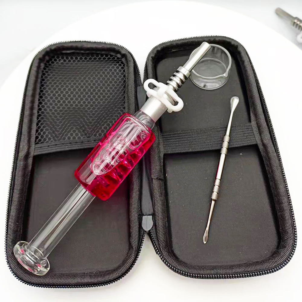 Freezable Glycerin Dab hookah Straw with Stainless Steel tip 14mm joint glass nector collector kit smoking pipes
Freezable Glycerin Dab hookah Straw with Stainless Steel tip 14mm joint glass nector collector kit smoking pipes