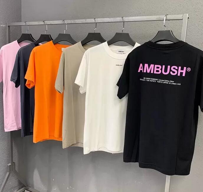 Hip Hop Ambush T Shirt Men Women Quality Casual Cotton Orange Reflective High Street T-shirt Top Tees, White;black
Hip Hop Ambush T Shirt Men Women Quality Casual Cotton Orange Reflective High Street T-shirt Top Tees, White;black