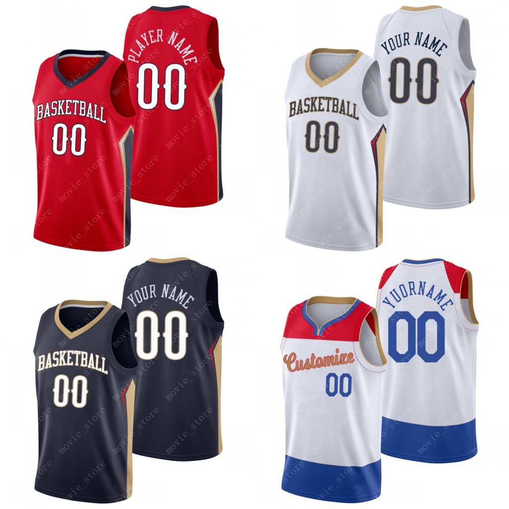 Men's Custom New Orleans Basketball Jerseys Make Your Own Jersey Sports Shirts Personalized Team Name and Number Stitched
Men's Custom New Orleans Basketball Jerseys Make Your Own Jersey Sports Shirts Personalized Team Name and Number Stitched