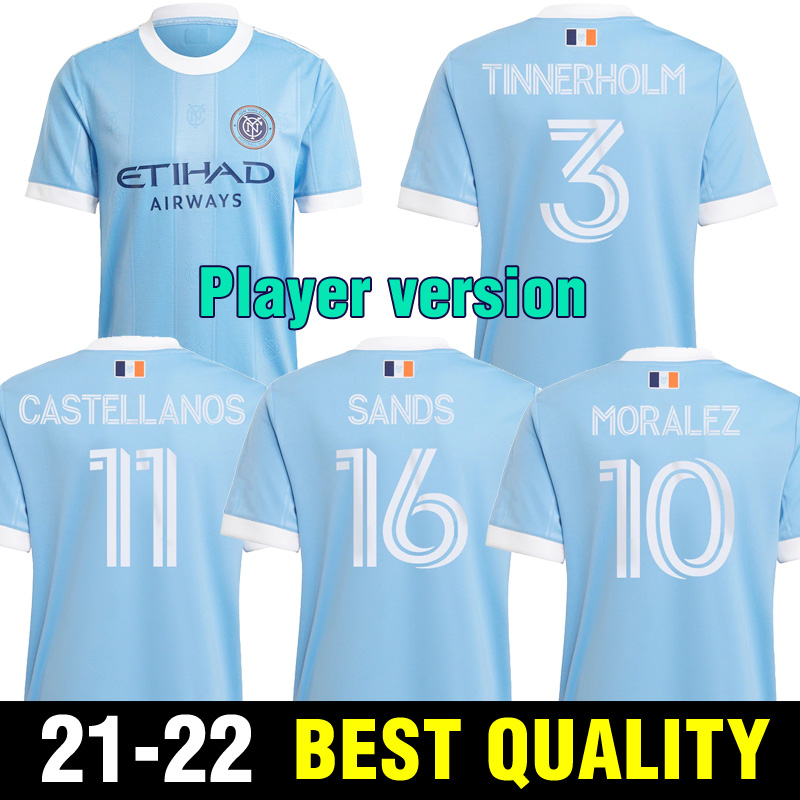 2021 2022 Player version York New City MLS Soccer Jersey Football Shirts 21 22 Home Pirlo Camiseta de futbol David Villa Maglie
2021 2022 Player version York New City MLS Soccer Jersey Football Shirts 21 22 Home Pirlo Camiseta de futbol David Villa Maglie