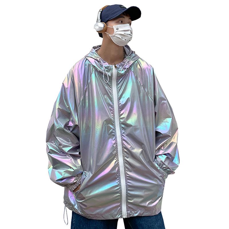 Summer Men Bomber Jacket Quick Dry Male Women Skin Coat Sunscreen Waterproof Fashion Outwear Brand Mens Clothing M-5XL Men's Jackets