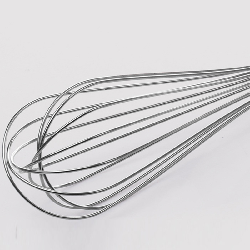 Stainless Steel Balloon Wire Whisk Tools Blending Whisking Beating Stirring Egg Beater Durable 4 Sizes 6-inch/8-inch/10-inch/12-inch Hand held JY0352