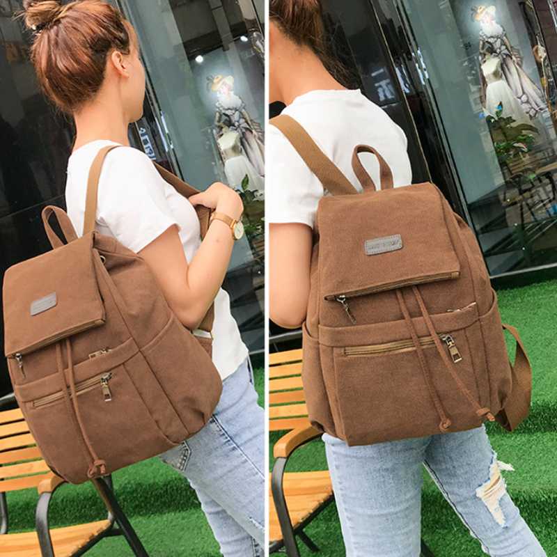 Backpack Fashion Designer Canvas Women's 2021 Luxury Large Capacity Small Travel Ladies Bag
Backpack Fashion Designer Canvas Women's 2021 Luxury Large Capacity Small Travel Ladies Bag