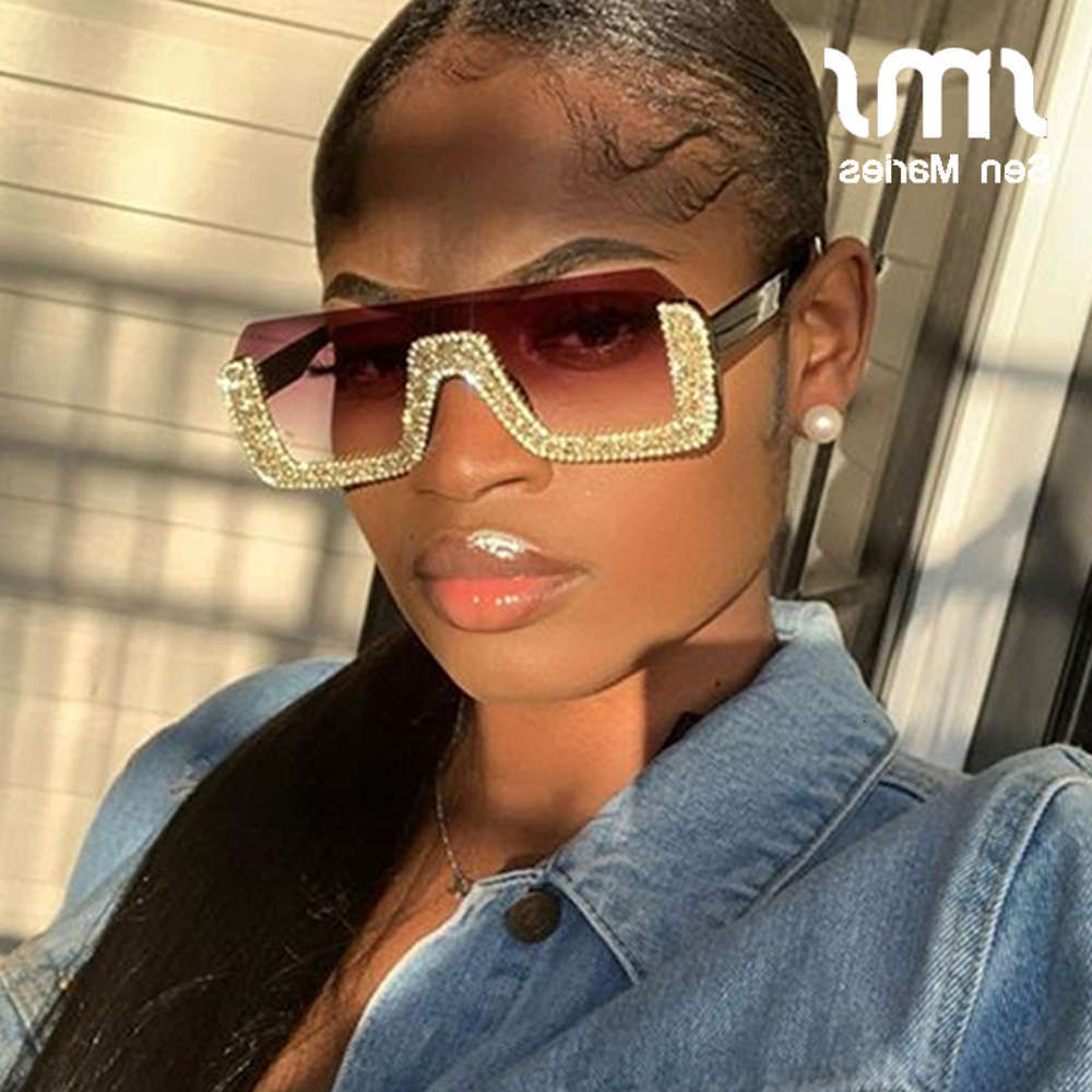 sunglasses Luxury Crystal Square Women Brand Designer Half Frame Oversized Rhinestone Sunglasses Men Eyeglasses For Female UV400, Black
sunglasses Luxury Crystal Square Women Brand Designer Half Frame Oversized Rhinestone Sunglasses Men Eyeglasses For Female UV400, Black