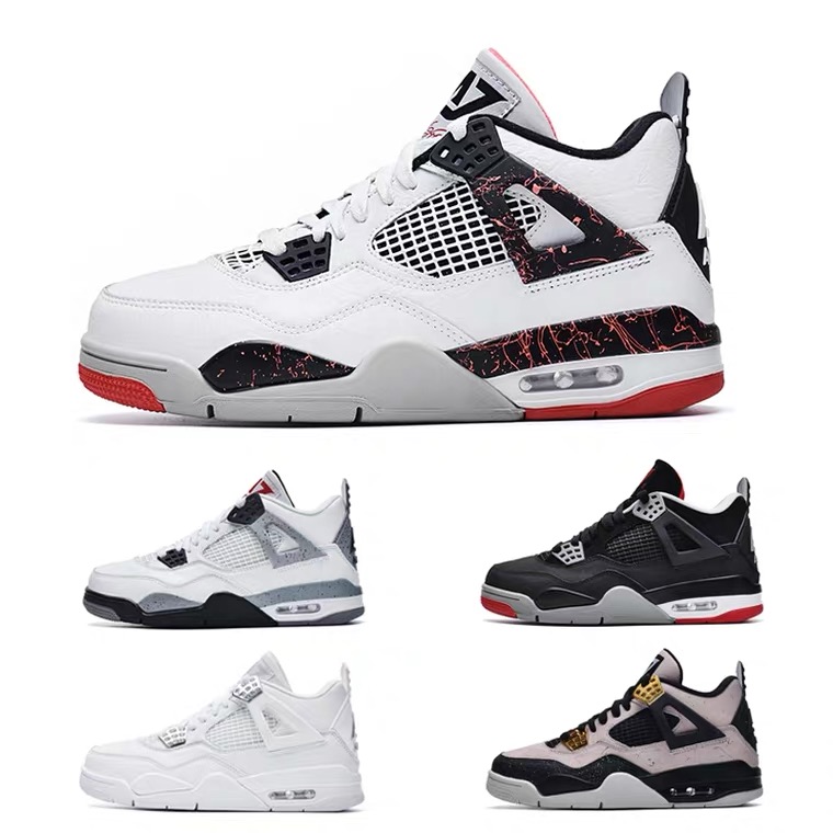 4s Basketball Shoes For Men Women 4 Red Thunder University Blue Black Cat Oreo Desert Moss Taupe Haze Bred Mens Trainers Sport Sneakers stw, 12
4s Basketball Shoes For Men Women 4 Red Thunder University Blue Black Cat Oreo Desert Moss Taupe Haze Bred Mens Trainers Sport Sneakers stw, 12
