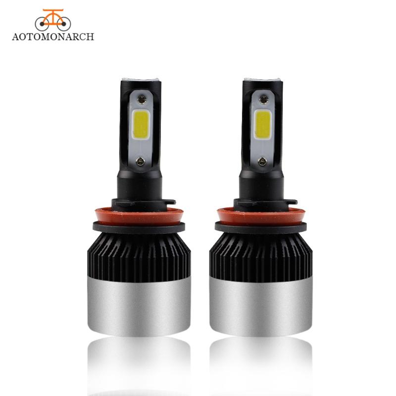 Car Headlights AOTOMONARCH H7 LED H4 H11 H8 H9 9005 9006 Headlight Bulb Automobile Headlamp Light 72W 8000LM 6500K Universal BA
Car Headlights AOTOMONARCH H7 LED H4 H11 H8 H9 9005 9006 Headlight Bulb Automobile Headlamp Light 72W 8000LM 6500K Universal BA