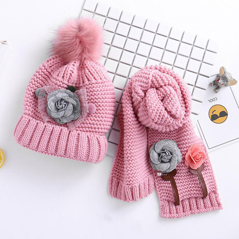 Doitbest flower childrens winter hat beanies sets velvet wool kids boys Knit fur hats winter 2 pcs baby girl scarf setg
Doitbest flower childrens winter hat beanies sets velvet wool kids boys Knit fur hats winter 2 pcs baby girl scarf setg