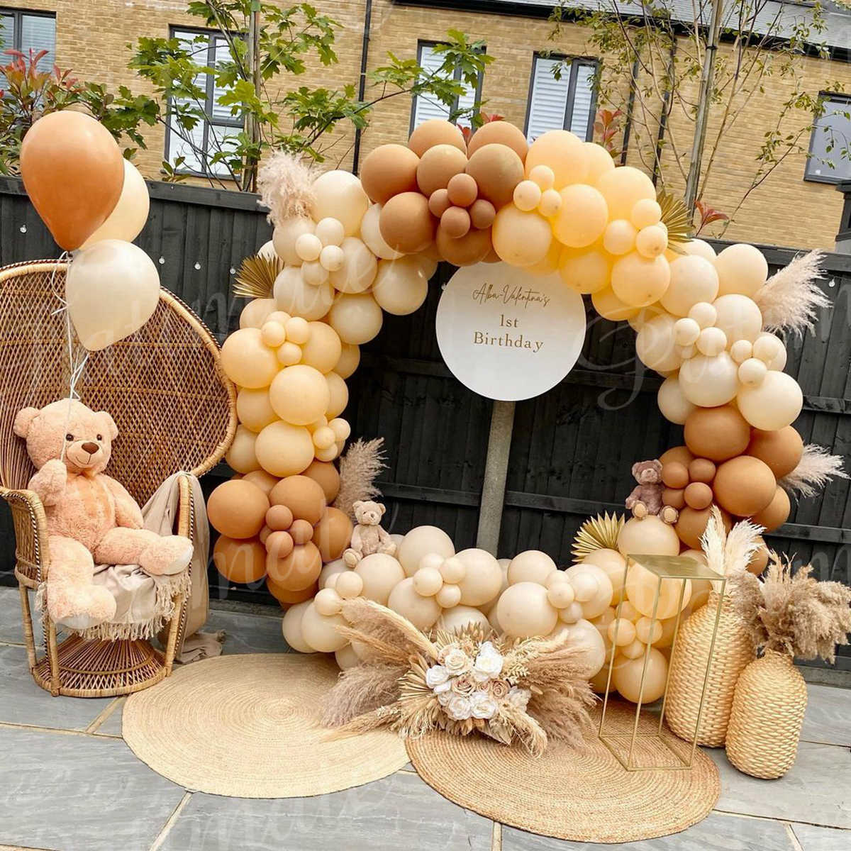 Coffee Balloon Garland Arch Kit 1st Birthday Party Decorations Kids Latex Baloon Baby Shower Teddy Bear Theme Ballon Y0929
Coffee Balloon Garland Arch Kit 1st Birthday Party Decorations Kids Latex Baloon Baby Shower Teddy Bear Theme Ballon Y0929