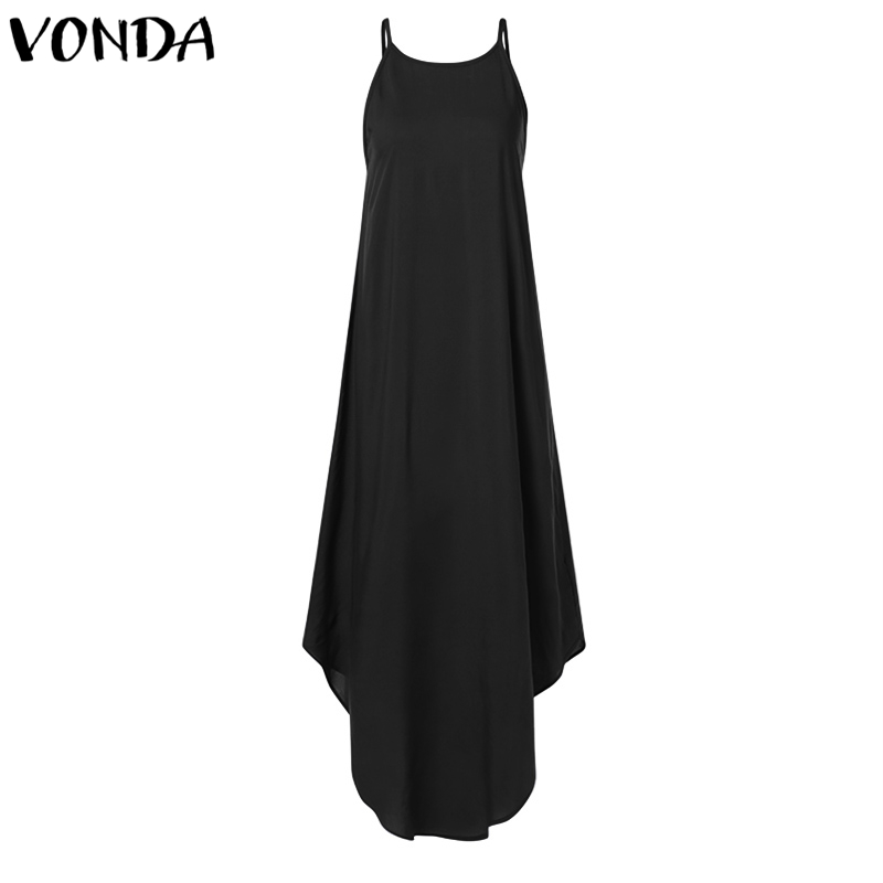 2021vonda plus size dress women sleeveless backless party strap long maxi dresses office ladies 2021 casual summer vestidos, Black;gray
2021vonda plus size dress women sleeveless backless party strap long maxi dresses office ladies 2021 casual summer vestidos, Black;gray