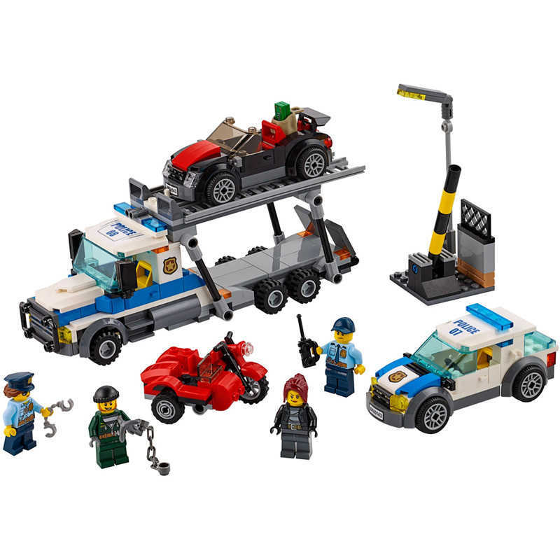 10658 City Series Police: Robbery of Car Transporter 60143 Children's Building Block Toy Gifts G0914
10658 City Series Police: Robbery of Car Transporter 60143 Children's Building Block Toy Gifts G0914