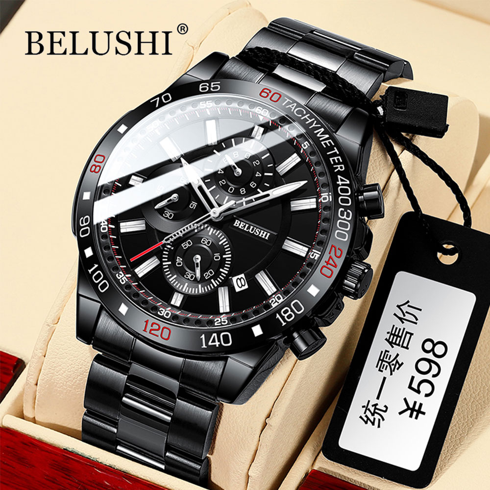 Belushi Mens Watches Original Promotion Mens Wrist Watch Stainless Steel Watch for Men Waterproof Chronograph Quartz Watch Meng, Silver white
Belushi Mens Watches Original Promotion Mens Wrist Watch Stainless Steel Watch for Men Waterproof Chronograph Quartz Watch Meng, Silver white