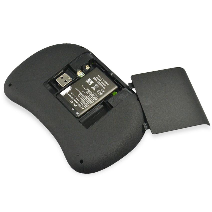 i8 Keyboard Backlit 2.4G Wireless Fly Air Mouse Rechargeable With Backlight Touchpad Remote Controlers For X96 max H96 TX3 TV Box