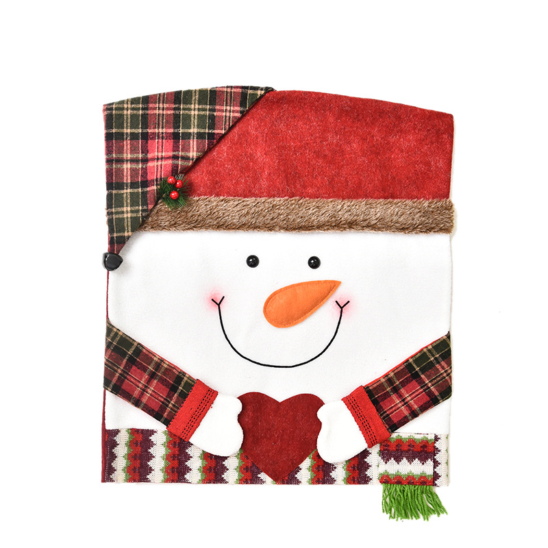 Christmas decoration chair cover stool covers doll European and American decorative ornaments home furnishings