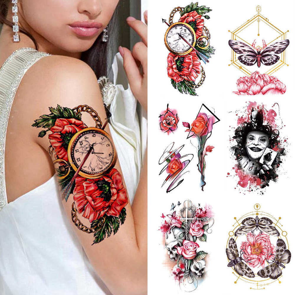 Temporary 3D Sheet Sticker TH Skull Waterproof flower butterfly Fake Color Tattoo for Men and women Arm thigh body
Temporary 3D Sheet Sticker TH Skull Waterproof flower butterfly Fake Color Tattoo for Men and women Arm thigh body