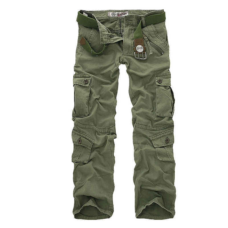 LIFENWENNA Cargo Pants Men Cool Camouflage Autumn Cotton Casual Men Trousers Comfortable Camo Mens Military Pocket Tooling Pants 210528